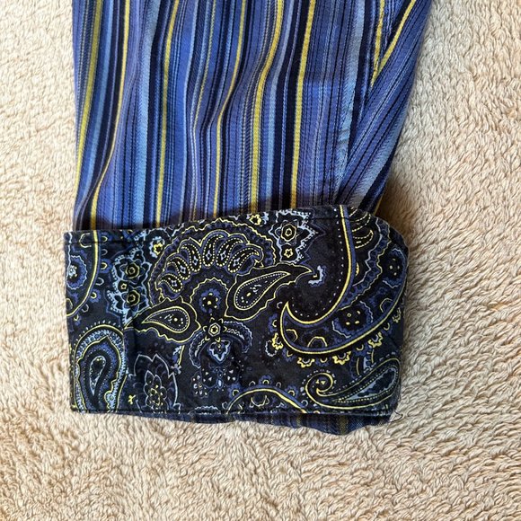 Thomas Dean Long Sleeve Button Down XXL - Picture 2 of 7